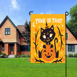 Halloween Fall Garden Flag Seasonal Garden Flags Vertical Double Sided Holiday Yard Flags for Outdoor Decorations, Ghost Pumpkin