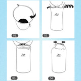 Lightweight Floating Waterproof Dry Bag 5L/10L/20L/40L, Outdoor Keeps Gear Dry Floating Storage Bags for Camping, Boating, Fishing, Surfing, Swimming, Rafting, Beach