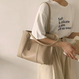 Women PU Leather Designer Shoulder Bag Tote Large Handbag Office Lady Messenger