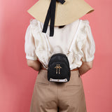 Women Mini Backpack Purse PU Leather Handbag Crossbody Bag Rucksack Shoulder Bag