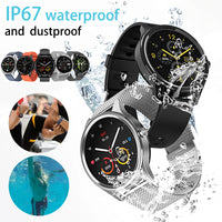 DT55 IP67 Smart Watch Blood Oxygen Pressure Heart Rate Monitor Fitness Tracker