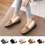 Women's Fashion Moccasin Indoor Outdoor Warm Slipper Shoes