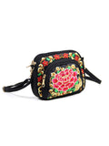 Women Handmade Embroidery Crossbody Bag Handbag Purses Shoulder Bag Phone Holder