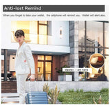 Anti-Lost Wallet GPS Locator Purse Alarm Cowhide Leather Card Holder Bluetooth