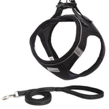 Pet Dog Puppy Harness & Leash Lead Set Traction Kit Adjustable Collar Reflective