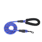 5FT Dog Leash Lead Padded Handle Reflective Nylon Rope Training Walking Harness