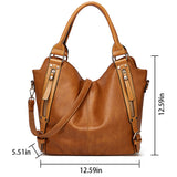 Women Faux Leather Tote Bags Shoulder Crossbody Handbag Top Handle Satchel Purse Large Capacity Work Bag for Mothers Day Birthday Ladies Gifts