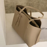 Women PU Leather Designer Shoulder Bag Tote Large Handbag Office Lady Messenger