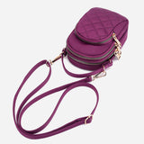 Women Crossbody Mobile Phone Case Holder Shoulder Bag Pouch Handbag Purse Wallet