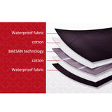 Boys Girls Heated Vest Winter Warmer Electric USB Jacket Heating Coat Waistcoat