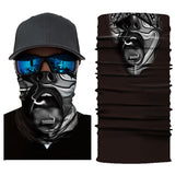 Motorcycle Bicycle Bandana Tube Scarf Neck Gaiter Face Mask Shield Mouth Cover