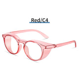 Anti Fog Safety Glasses Round Goggles Blue Light Blocking Glasses For Women Men