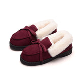 Women's Fashion Moccasin Indoor Outdoor Warm Slipper Shoes