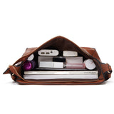 2 Pcs PU Leather Tote Bags Satchel Shoulder Bag & Purse Pouch Wallet Set Large Capacity Messenger Bags Handbag for Women