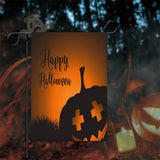 Halloween Fall Garden Flag Seasonal Garden Flags Vertical Double Sided Holiday Yard Flags for Outdoor Decorations, Ghost Pumpkin