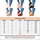 Women's Bowknot Loafers Moccasins Plush Lined WARM Slip On Casual Shoes