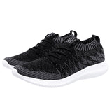 Mesh Sneakers for Men Breathable Lace Up Casual Walking Shoes Lightweight