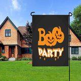 Halloween Fall Garden Flag Seasonal Garden Flags Vertical Double Sided Holiday Yard Flags for Outdoor Decorations, Ghost Pumpkin
