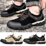 Men Casual Hiking Trainer Outdoor Trekking Sneaker Sports Non-slip Running Lace Up Shoes