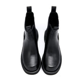 Ankle Chelsea Boots Ladies Pull on Casual Shoes Waterproof Short Rain Boots