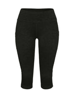 Women's Capri Yoga Pants High Waist Leggings Cropped Pocket Fitness Sports Gym