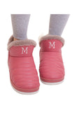 Unisex  Women Men Winter Slippers Boots Shoes Slip On Cotton Plush Warm Indoor Home Non Slip Shoes