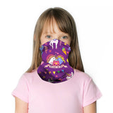 Ice Silk Kids Balaclava Tube Scarf Headband Face Mask Neck Gaiter Wrap Bandana