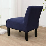 Modern Slipper Chair Slipcover Stretch Armless Chair Cover Furniture Protector