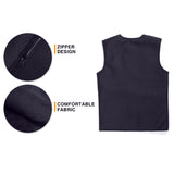 Electric USB Winter Heated Vest Jacket Warm Up Heating Pad Body Warmer Thermal