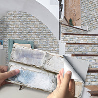 9/27/54 Pcs Mosaic Kitchen Tile Stickers Bathroom Self-Sdhesive Wall Decor Home