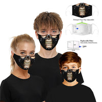 CUH Cloth Face Masks,Printing Masks,Adult Kids Mouth Covering,Woman Man Masks,Strethable Mouth-muffle,Washable Reusable Mask