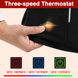 Unisex Polar Fleece Electric Heated Vest Heating Coat Jacket USB Winter Warmer
