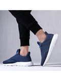 Men's Mesh Sneakers Breathable Lace up Running Athletic Walking Sport Shoes Lightweight