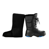 Mens Waterproof Insulated Winter Snow Boots Warm Fur Lined Hiking Boots