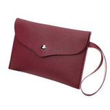 Women PU Leather Wristband Wallet Clutch Bag Phone Holder Zip Coin Purse Handbag