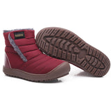 Women Men Winter Ankle Bootie Non-Slip Short Boots Slip On Outdoor Shoes