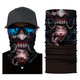 Motorcycle Bicycle Bandana Tube Scarf Neck Gaiter Face Mask Shield Mouth Cover