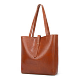 Women PU Leather Designer Shoulder Bag Tote Large Handbag Ladies Messenger Pouch