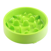 Slow Feeder Dog Bowl Anti Bloat Non Skid Pet Cat Puppy Food Dish Water Feeding