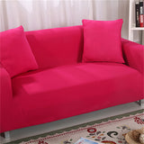 Solid Color Stretch Fit Sofa Cover Recliner Lounge Settee Armchair Loveseat L Shape Couch Slipcover Furniture Protector