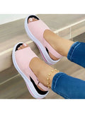 Women's Fashion Platform Peep Toe Summer Sandal Size 4.5-11.5