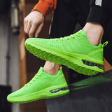 Mens Air Cushion Trainers Sneakers Athletic Outdoor Running Lace Up Casual Shoes