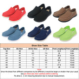 Men's Casual Slip On Moccasins Canvas Loafer Lightweight Sneakers Walking Shoes