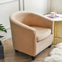 Armchair Club Chair Sofa Cover Bar Living Room Tub Barrel Chair Seat Slipcover