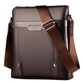 Men Utility Messenger Purse Mens Casual Shoulder Bag Satchel PU Leather Ourdoor Work Crossbody Handbag