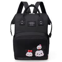 Zipper Pockets Waterproof Large Capacity Insulated Pockets Backpack Diaper Bag