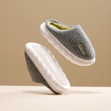 Mens Slippers Womens Warm Winter Warm Mules Shoes House Slippers Anti-Slip Indoor Outdoor Shoes