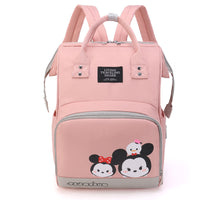 Zipper Pockets Waterproof Large Capacity Insulated Pockets Backpack Diaper Bag