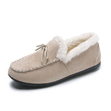 Women's Winter Warm Velvet Moccasin Indoor Outdoor Slipper Shoes