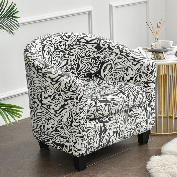 Armchair Club Chair Sofa Cover Bar Living Room Tub Barrel Chair Seat Slipcover